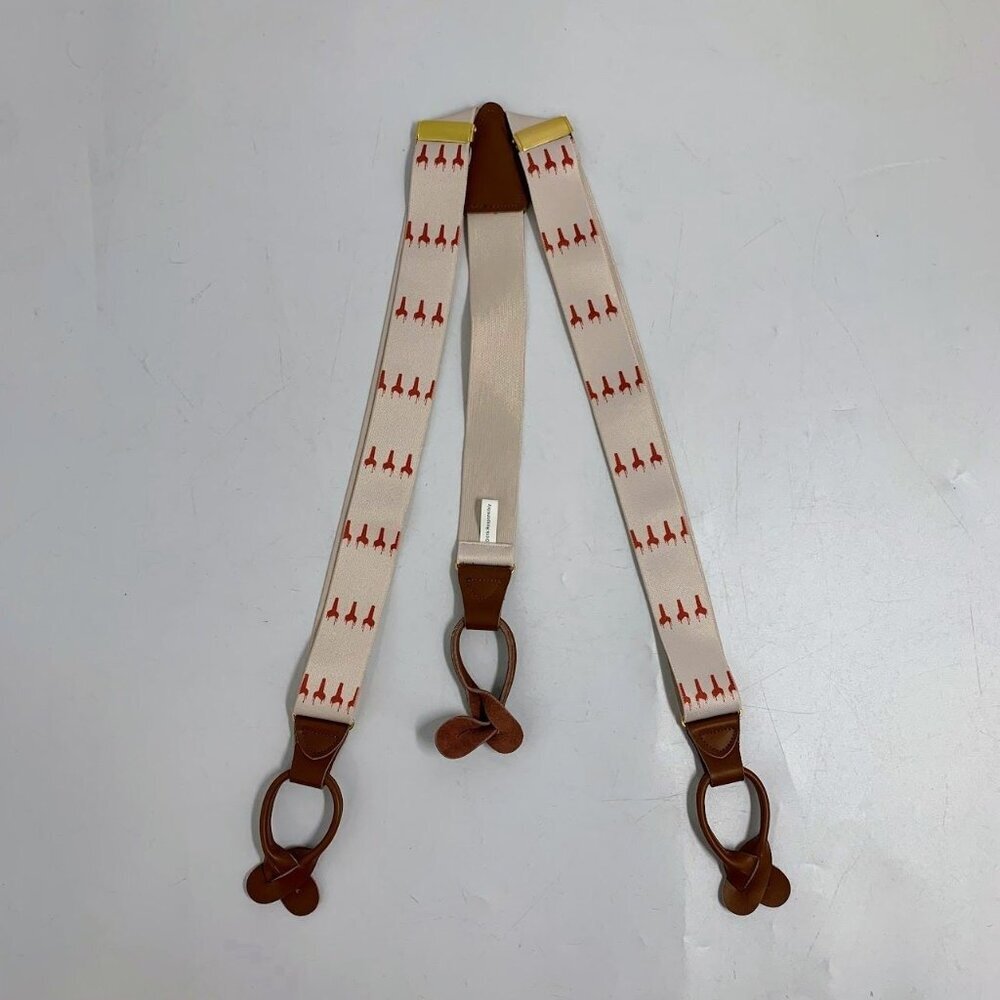 Makers Mark Wax Dip Novelty Distillery Accessory Kentucky Whiskey‎ Suspenders